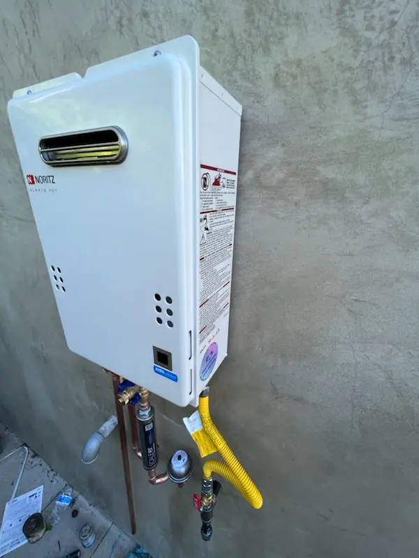 Tankless water heater installation for South Sarasota homes